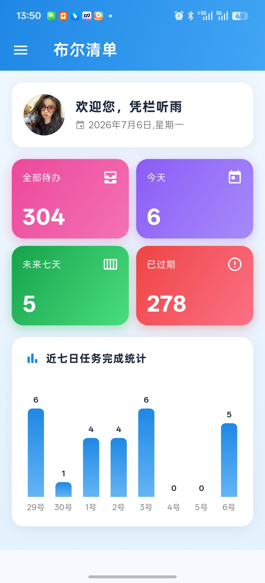 布尔清单